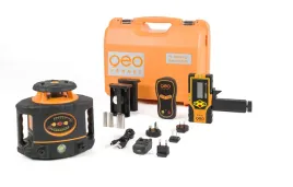 niwelator-laserowy-rotacyjny-z-detektorem-zestaw-fl-300hv-g-easygrad-fr45