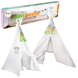 domek-namiot-dla-dzieci-tipi-indianski-chmurki-wodoodporny-ogrod