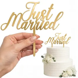 topper-na-tort-just-married-zlote-plexi-dekoracja-slubna-200x145-mm-piker