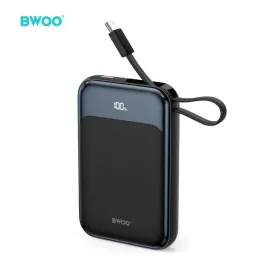 bwoo-p80-powerbank-pd-20w-10000-mah-z-kablem-usb-c-i-wyswietlaczem-czarny