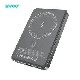 bwoo-p82-bo-power-bank-10000mah-15w-ladowanie-bezprzewodowe-ciemnoszary