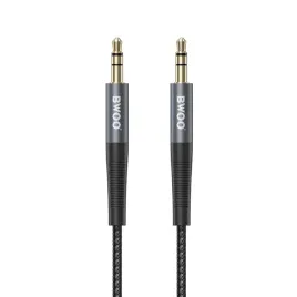 bwoo-kabel-aux-3-5mm-3-5mm-nylonowy-aluminiowa-obudowa-bo-aux064-czarny