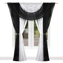 firanka-biala-czarna-gotowa-dluga-do-salonu-250x400-cm-z-koralikami-woal