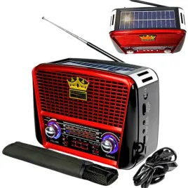radio-solarne-bluetooth-usb-mp3-latarke-czerwono-czarny-golon-rx-bt455s-ss