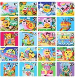 wyklejanka-piankowa-manualna-dla-dzieci-naklejka-naklejki-20-arkuszy