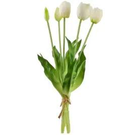 viridis-kwiat-sztuczny-bukiet-5-tulipanow-biale-40cm