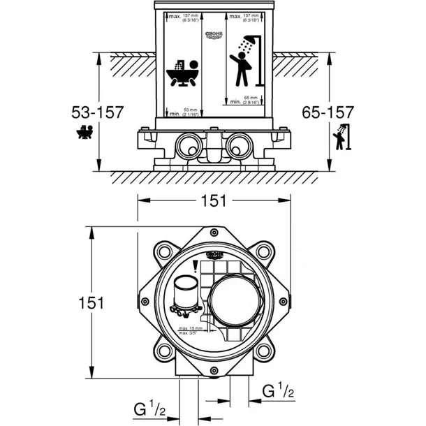 element-montazowy-grohe-45984001