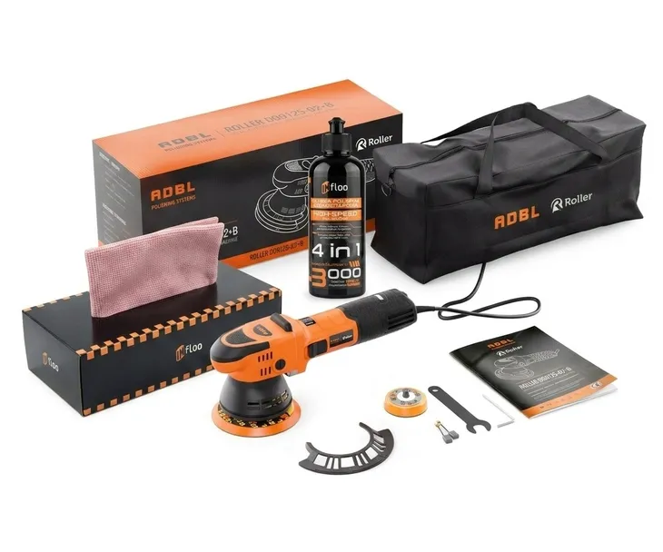 ADBL Roller D09125 maszyna polerska+ Pasta polerska INfloo 4w1 +mikrofibra
