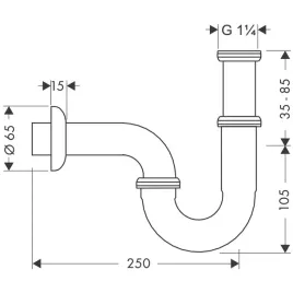syfon-do-umywalek-hansgrohe-g-11-u-53002000-chrom