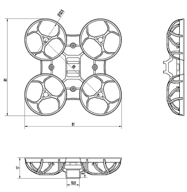 happymodel-frame-for-mobula6-2024-mobula6-eco-2024-marka-avifly-stan-nowy