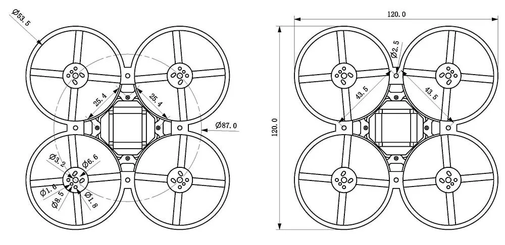 happymodel-mobula8-frame-85mm-brushless-whoop-frame