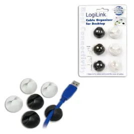 organizer-kabli-logilink-kab0009-klips-6-szt