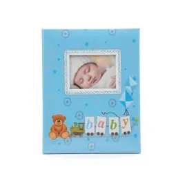 album-do-zdjec-10x15-z-miejscem-na-opis-dla-chlopca-niebieski
