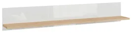 polka-wiszaca-duraoak-clfb02-biala-polysk-dab-naturalny