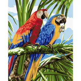 malowanie-po-numerach-kolorowe-papugi-na-galezi-40x50-cm-na-ramie-kreatywne