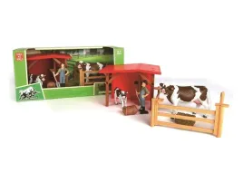 zwierzeta-domowe-wiejskie-farma-figurki-2-krowy-farmer-wiata