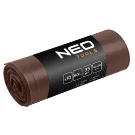 worki-na-odpady-bio-ogrodowe-60-l-brazowe-zestaw-10-szt-neo-tools-15-995