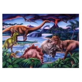 malowanie-po-numerach-dinozaury-w-morzu-z-wulkanem-50x40-z-rama-kreatywne