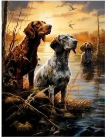 malowanie-po-numerach-trzy-psy-na-mokradlach-50x40-cm-z-rama-kreatywne