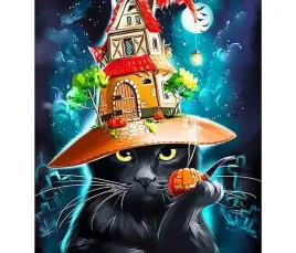 malowanie-po-numerach-kot-w-kapeluszu-halloween-50x40-cm-z-rama-kreatywne