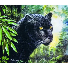 malowanie-po-numerach-puma-kot-w-dzungli
