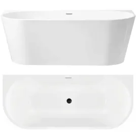 wanna-przyscienna-wolnostojaca-180-cm-biala-rea-capri-akrylowa-korek-czarny