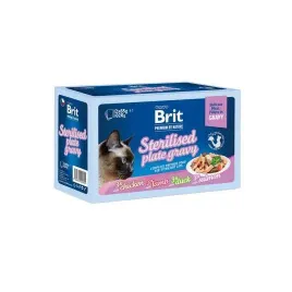 brit-premium-cat-sterilised-plate-12x85g-gravy-dla-kotow-sterylizowanych