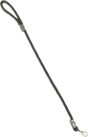 smycz-dla-psa-nylonowa-1-m-x-16-mm-czarna-bezowa-treningowa