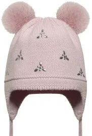 czapka-dziecieca-z-pomponem-ciepla-rozowa-40-42