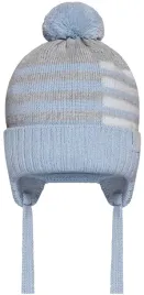 czapka-dziecieca-z-pomponem-ciepla-niebieska-42-44