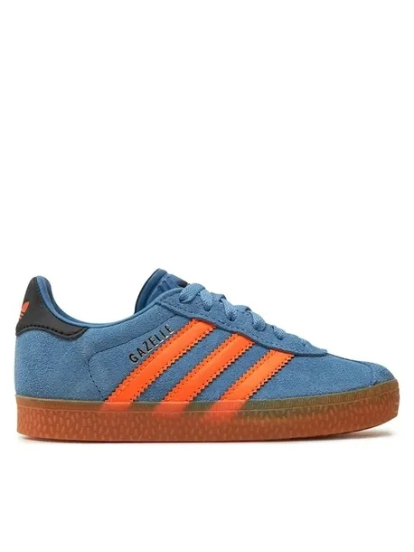 ADIDAS GAZELLE NIEBIESKIE SPORTOWE BUTY SKÓRA DZIECIĘCE 31 U_A