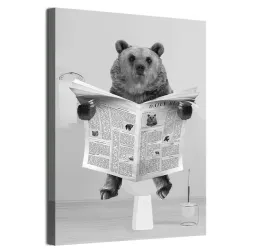 plakat-na-plotnie-mis-20x30-cm-czarno-bialy-obraz-bez-ramy