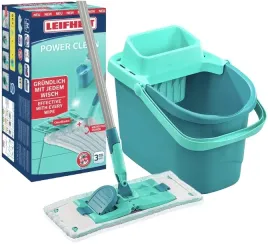 mop-plaski-z-wiadrem-6l-leifheit-powerclean-zapas-3szt-33cm-drazek-148cm
