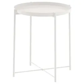 ikea-okragly-stolik-z-taca-metalowy-nocny-kawowy-bialy-45x53cm