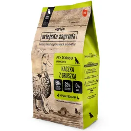 sucha-karma-dla-psa-wiejska-zagroda-kaczka-z-gruszka-9-kg