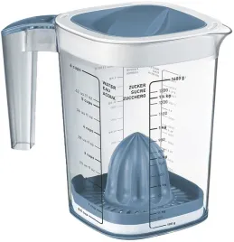 rotho-dzbanek-z-miarka-podzialka-z-tarka-wyciskaczem-do-cytusow-loft-15l