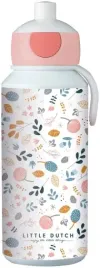 mepal-bidon-butelka-dla-dzieci-dziecka-z-zawieszka-w-boho-kwiatki-400ml