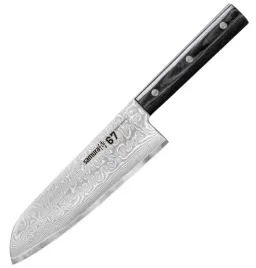 samura-noz-kuchenny-santoku-damascus-67-175cm-rekojesc-micarta-ostry
