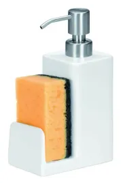 tescoma-dozownik-plynu-do-mycia-naczyn-z-miejscem-na-gabke-stal-350ml