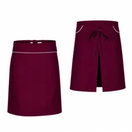 zapaska-kelnerska-fartuszek-bordowa-60-cm-biala-lamowka-ukryte-wiazanie