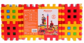 klocki-duze-wafle-konstrukcyjne-marioinex-kostka-48-sztuk