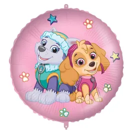 balon-foliowy-okragly-psi-patrol-skye-i-everest-rozowy-45cm