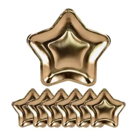 talerze-talerzyki-papierowe-gwiazda-gwiazdka-zlota-6szt-18cm