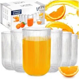 szklanki-paski-linie-do-napojow-wody-drinkow-zestaw-komplet-szklanek-400-ml