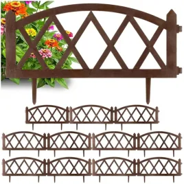12x-plotek-ogrodowy-brazowy-border-palisada-obrzeze-trawnika-grzadki-684-cm