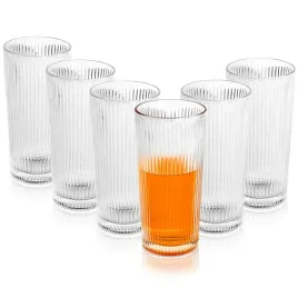 szklanki-paski-linie-do-napojow-wody-drinkow-zestaw-komplet-szklanek-320-ml