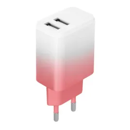 setty-ladowarka-sieciowa-2x-usb-18w-lsig-aa-20-gradient-bialo-rozowa