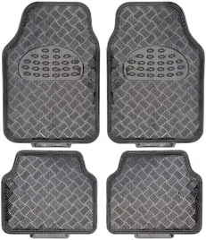 dywaniki-samochodowe-alu-aluminiowe-carbon-komplet-uni-gumowe-przod-tyl-4sz