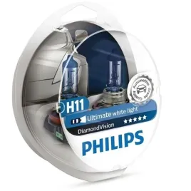philips-h11-diamond-vision-5000k-biale-zarowki-super-white-xenon-efect