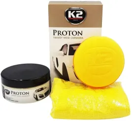 k2-proton-wosk-carnauba-200g-gabka-mikrofibra-ochrona-polysk-lakieru